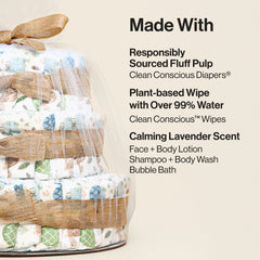 Diaper Cake, Turtle Time, Deluxe