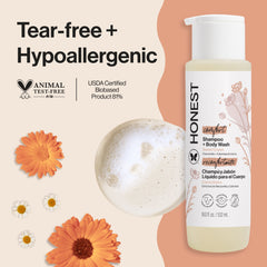 Shampoo + Body Wash, Value Size, Comfort