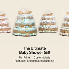 Diaper Cake, Above It All, Deluxe
