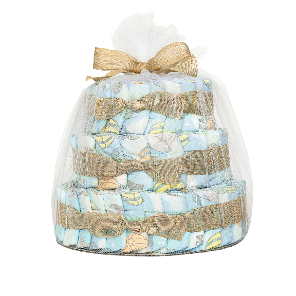 Diaper Cake, Above It All, Deluxe