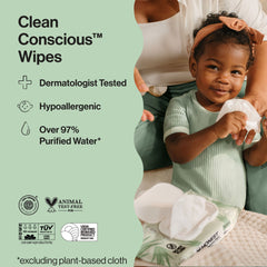 Scented Wipes, Hydrate + Cleanse