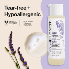 Shampoo + Body Wash, Value Size, Calm