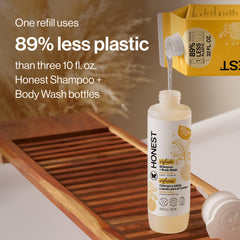 Shampoo Body Wash, Carton Refill, Citrus Vanilla