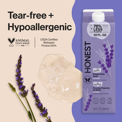 Bubble Bath, Carton Refill, Lavender