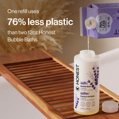 Bubble Bath, Carton Refill, Lavender