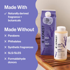 Bubble Bath, Carton Refill, Lavender