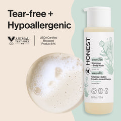 Shampoo + Body Wash, Value Size, Sensitive